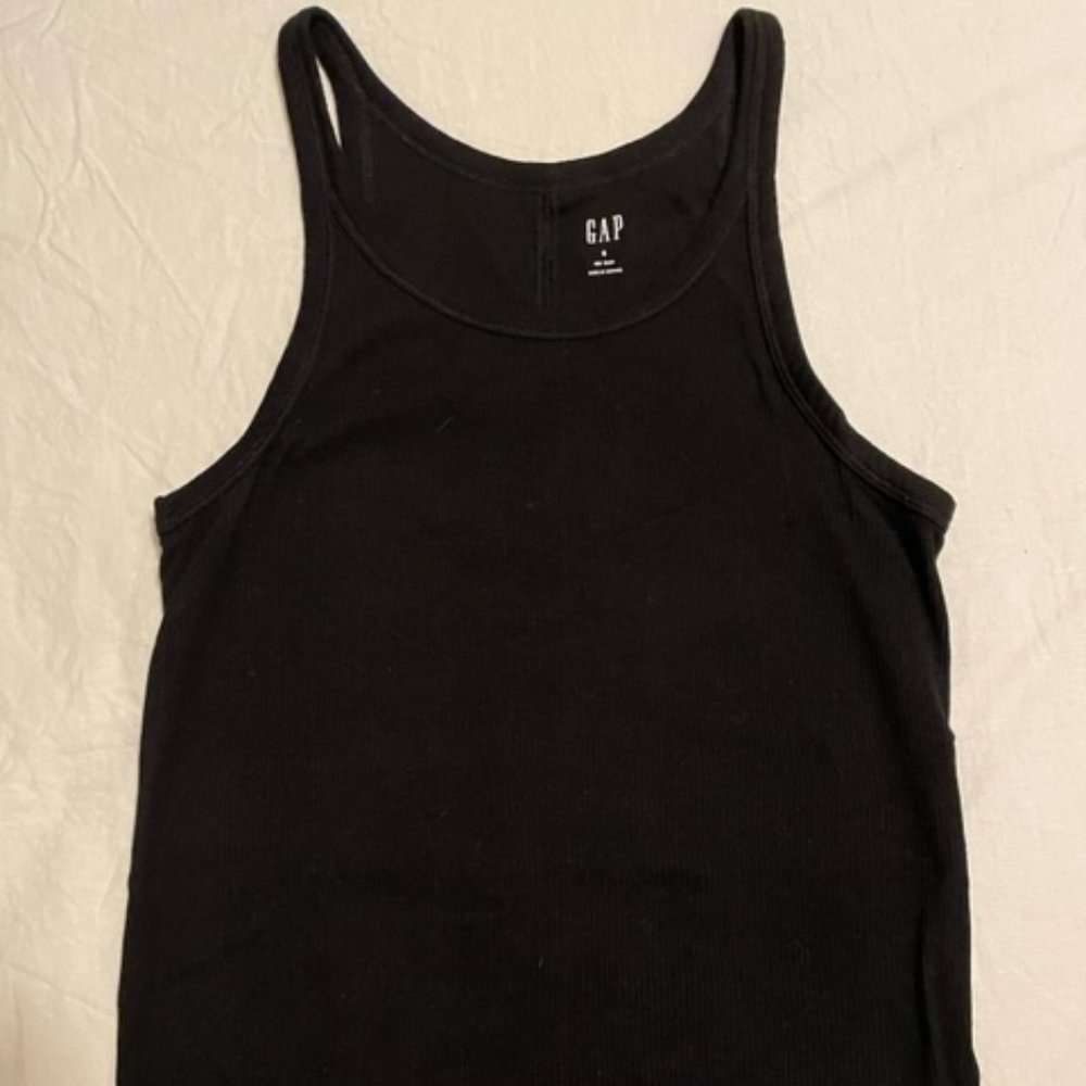 Two Gap Ribbed Racerback Tanks